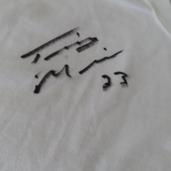 NHL Texas stars hockey tshirt signed #23 XL white hanes tagless y2k - Picture 3 of 6